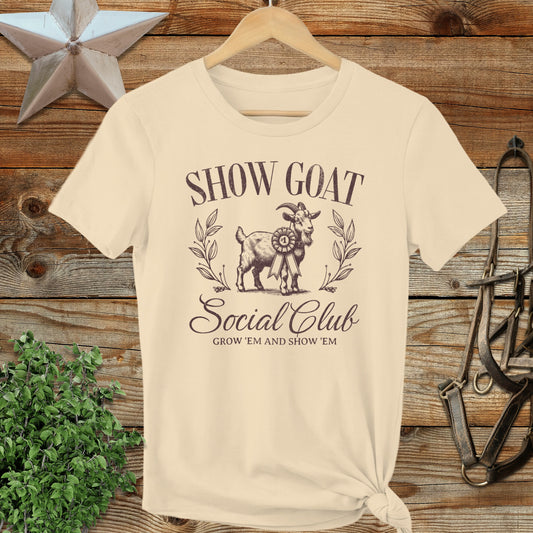 Show Goat Social Club Ladies Tee