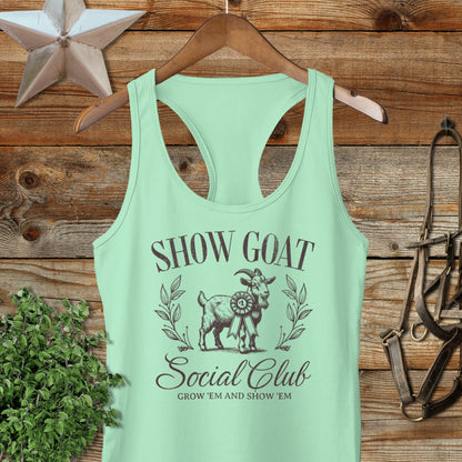 Show Goat Social Club Racerback Tank