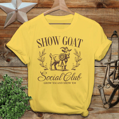 Show Goat Social Club Softstyle Tee