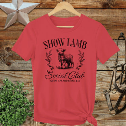 Show Lamb Social Club Ladies Tee