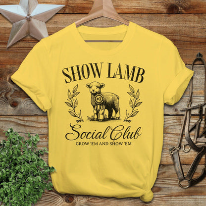 Show Lamb Social Club Softstyle Tee