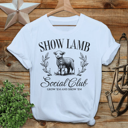 Show Lamb Social Club Softstyle Tee
