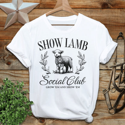 Show Lamb Social Club Softstyle Tee