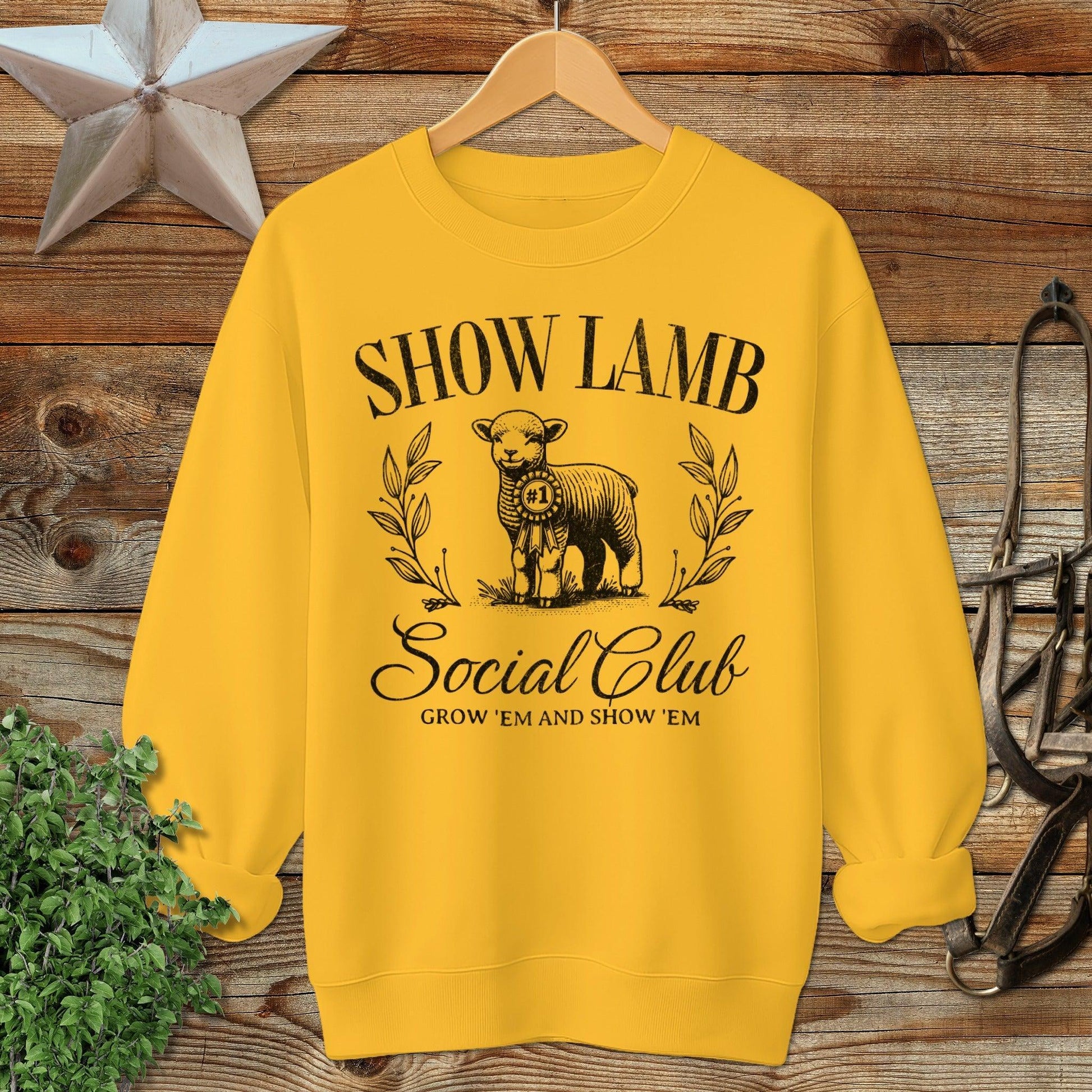 Show Lamb Social Club Sweatshirt