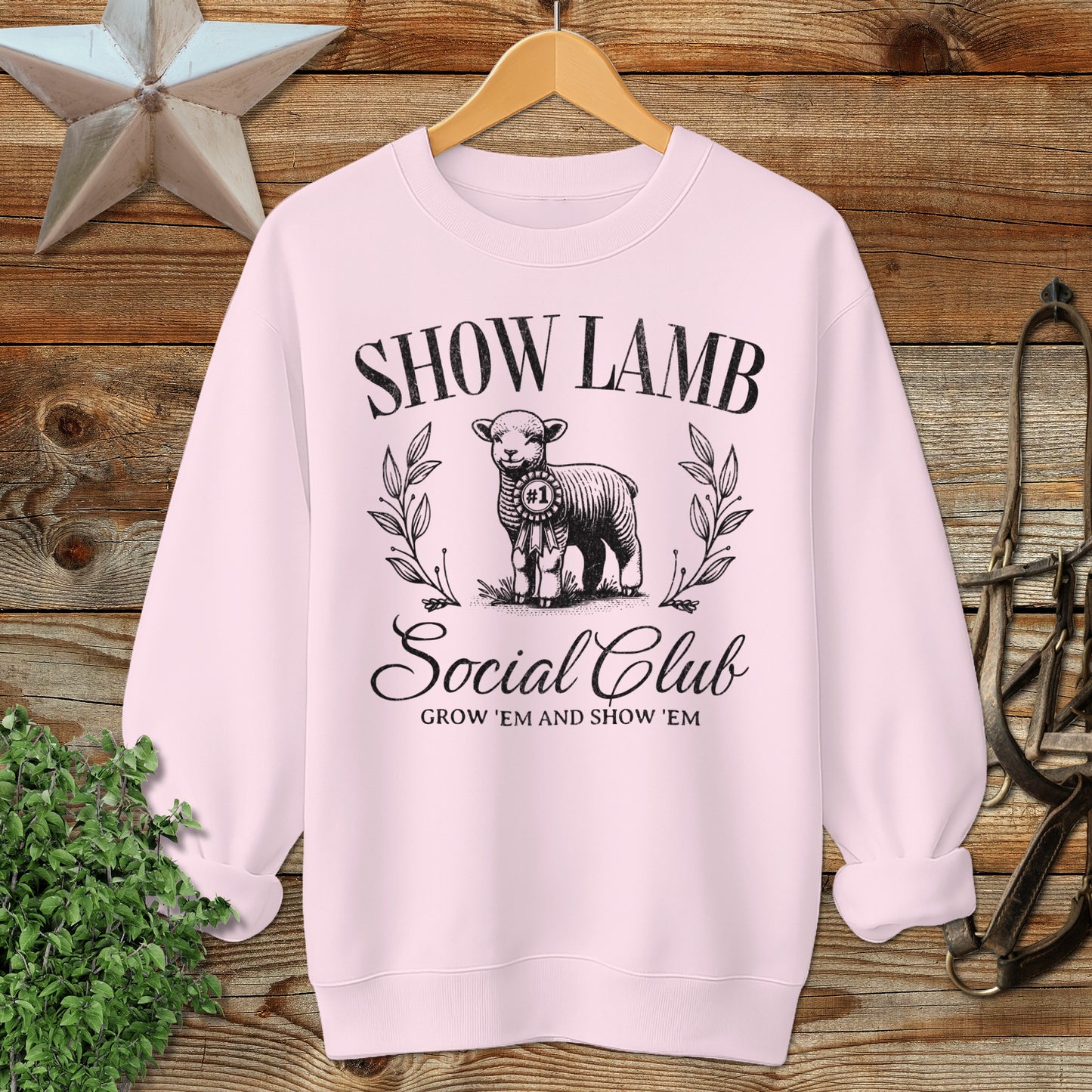 Show Lamb Social Club Sweatshirt