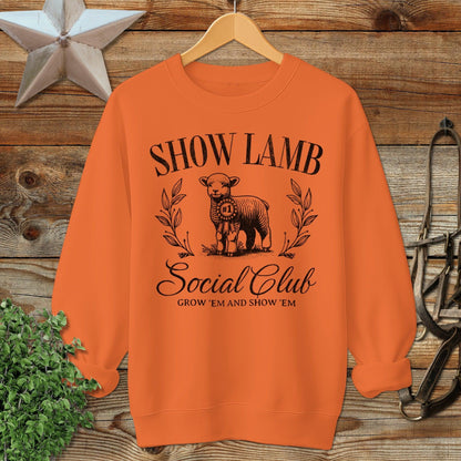 Show Lamb Social Club Sweatshirt