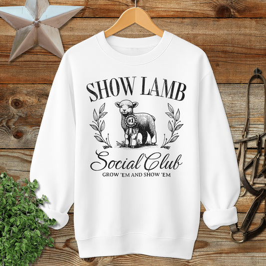 Show Lamb Social Club Sweatshirt