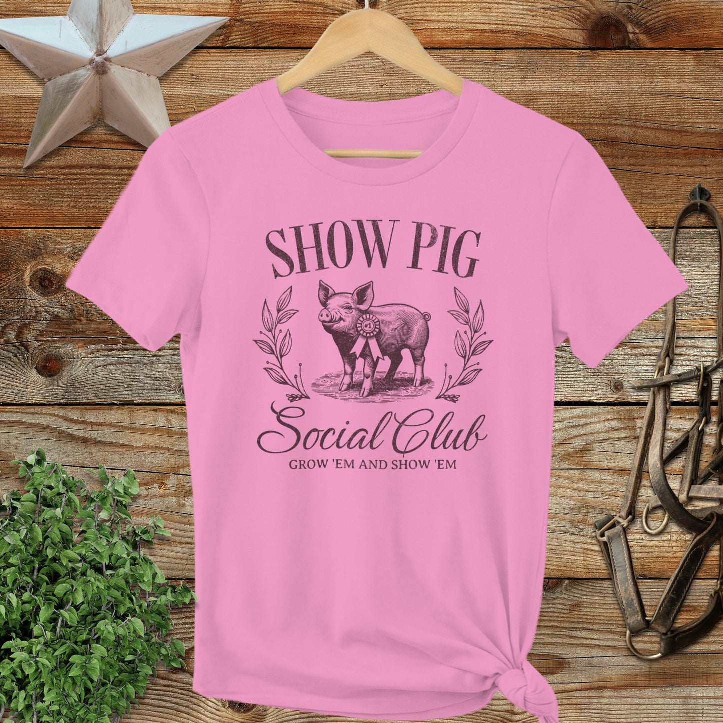 Show Pig Social Club Ladies Tee