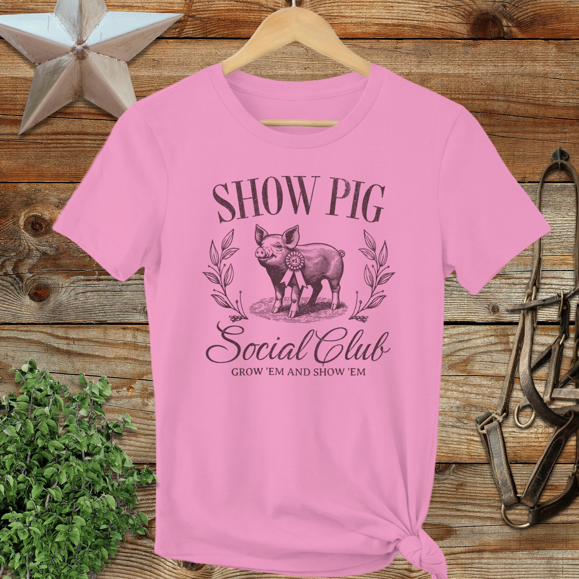 Show Pig Social Club Ladies Tee