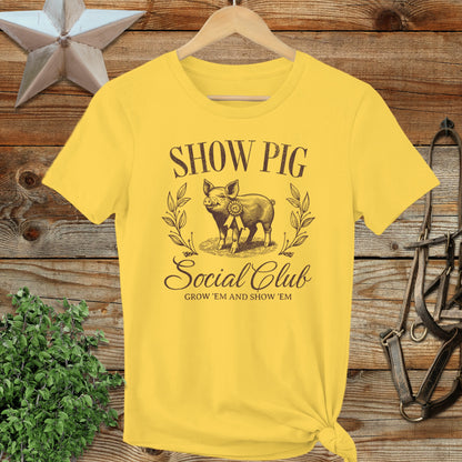 Show Pig Social Club Ladies Tee