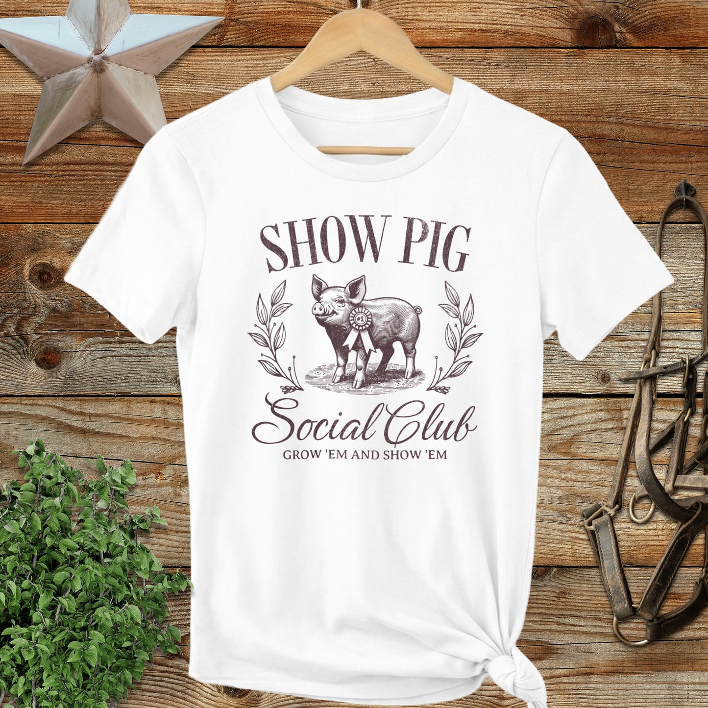 Show Pig Social Club Ladies Tee