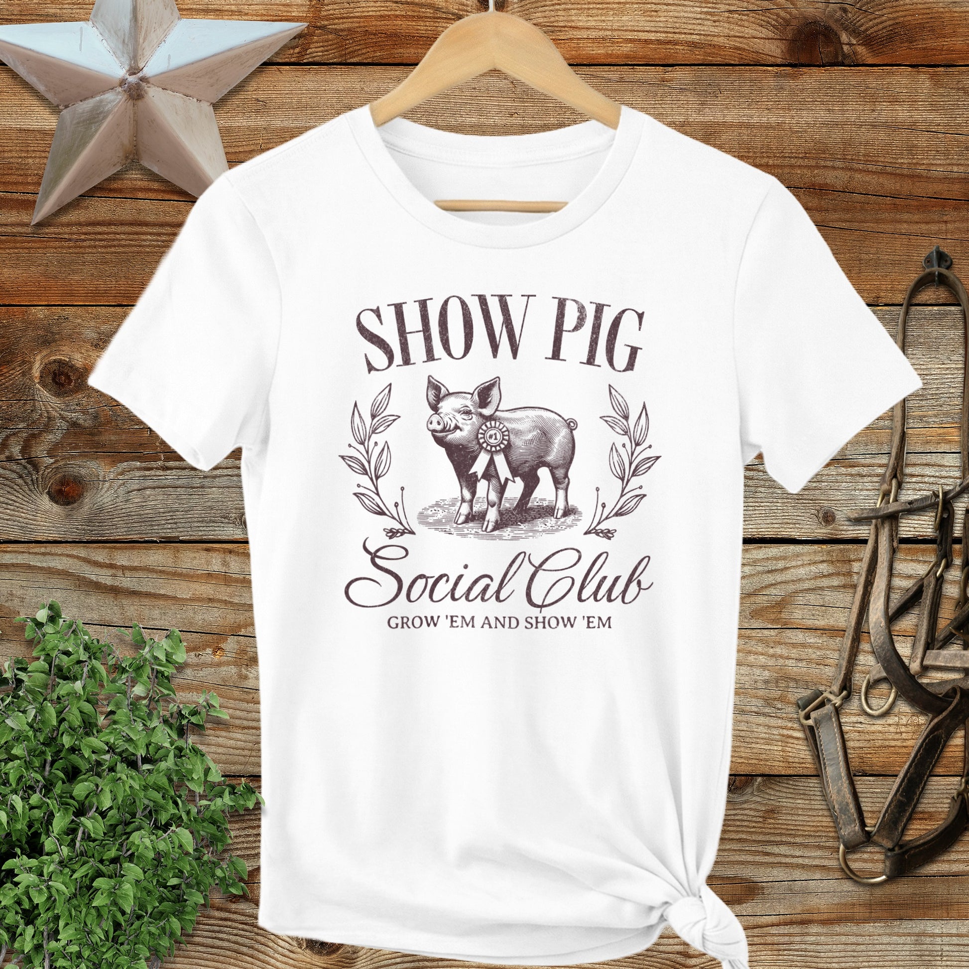 Show Pig Social Club Ladies Tee