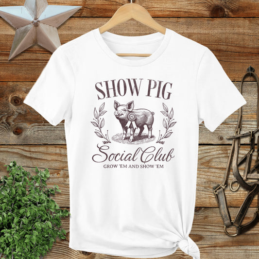 Show Pig Social Club Ladies Tee