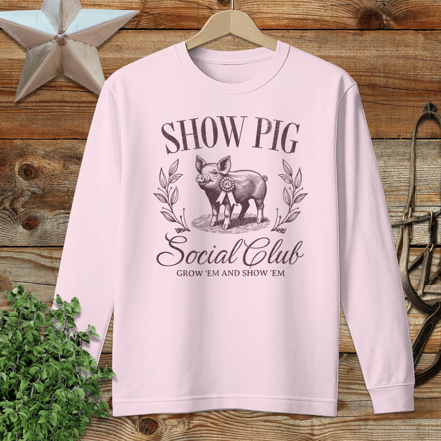 Show Pig Social Club Long Sleeve Tee