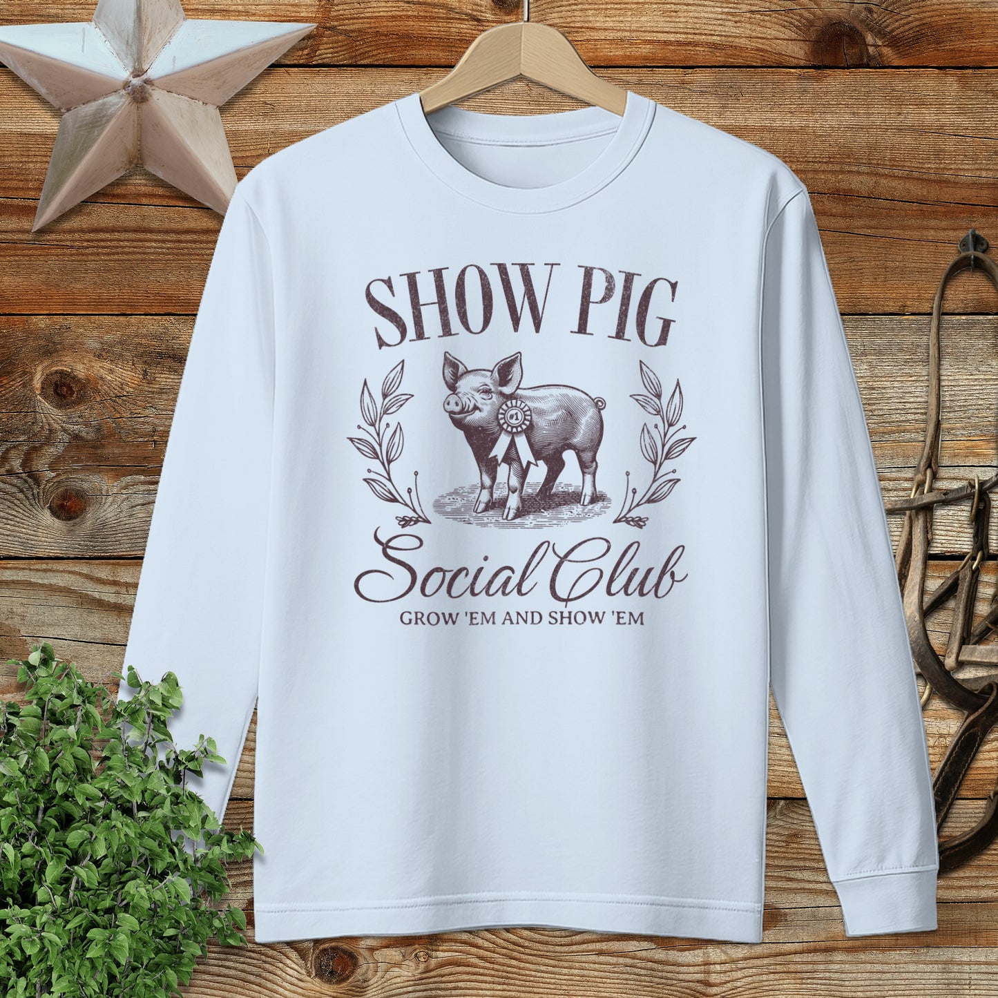 Show Pig Social Club Long Sleeve Tee