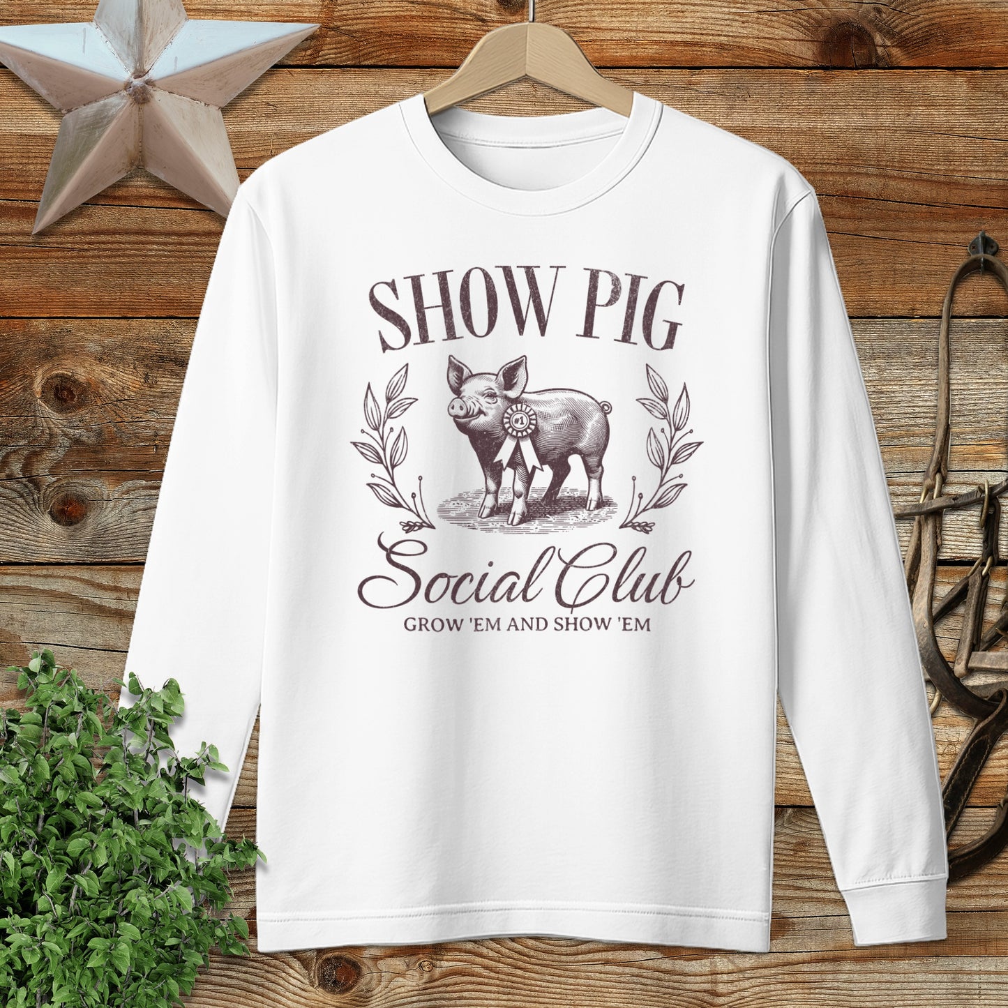 Show Pig Social Club Long Sleeve Tee