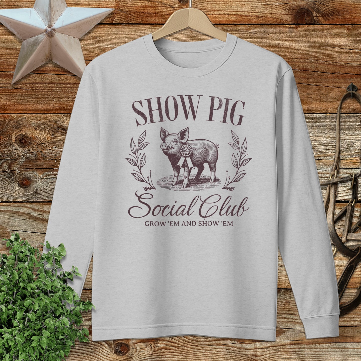 Show Pig Social Club Long Sleeve Tee