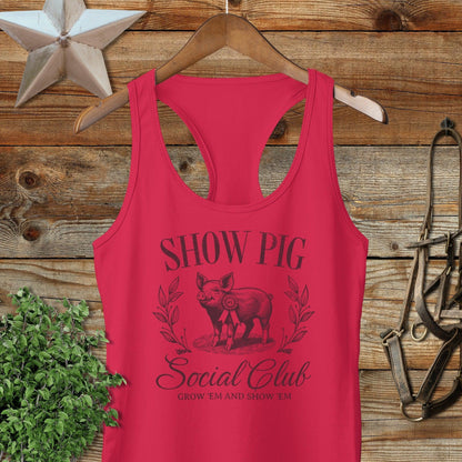 Show Pig Social Club Racerback Tank