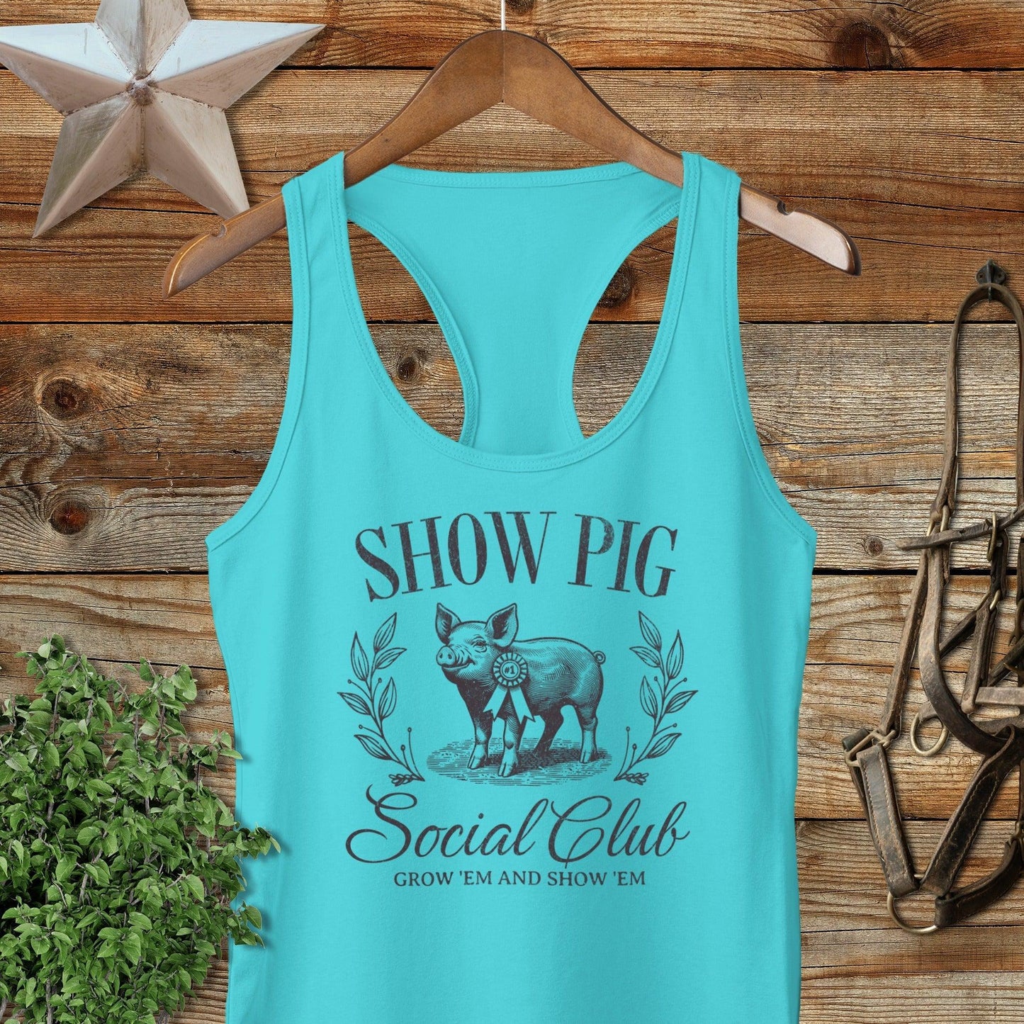 Show Pig Social Club Racerback Tank