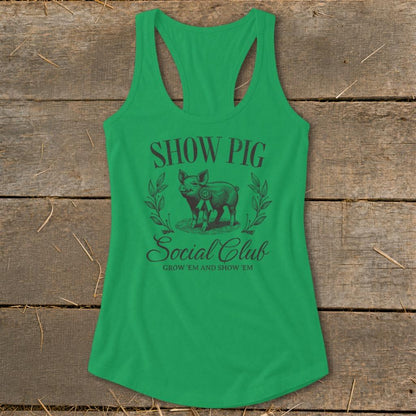 Show Pig Social Club Racerback Tank