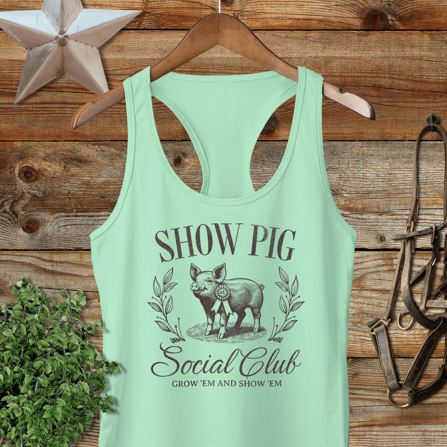 Show Pig Social Club Racerback Tank