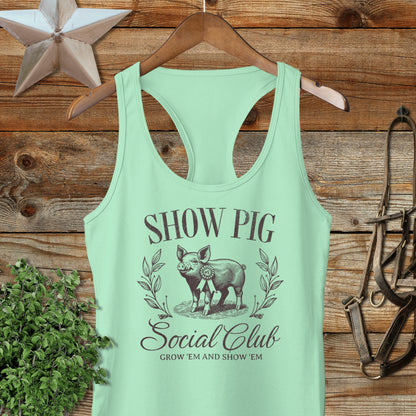 Show Pig Social Club Racerback Tank