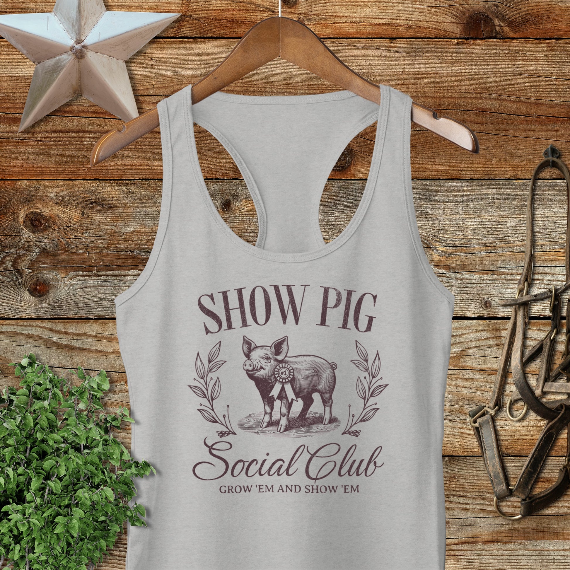 Show Pig Social Club Racerback Tank