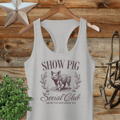 Show Pig Social Club Racerback Tank