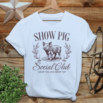 Show Pig Social Club Softstyle Tee