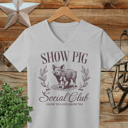Show Pig Social Club V-neck