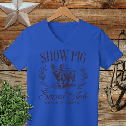 Show Pig Social Club V-neck