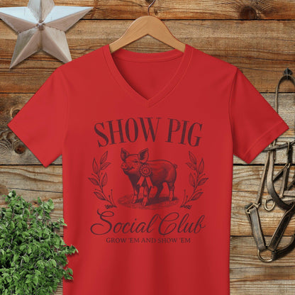 Show Pig Social Club V-neck