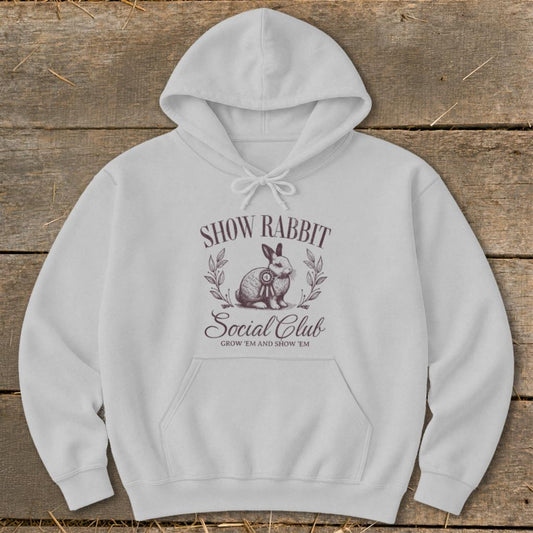 Show Rabbit Social Hoodie - Sport Grey
