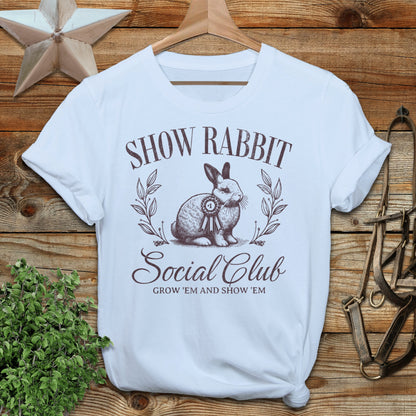 Show Rabbit Social T-shirt