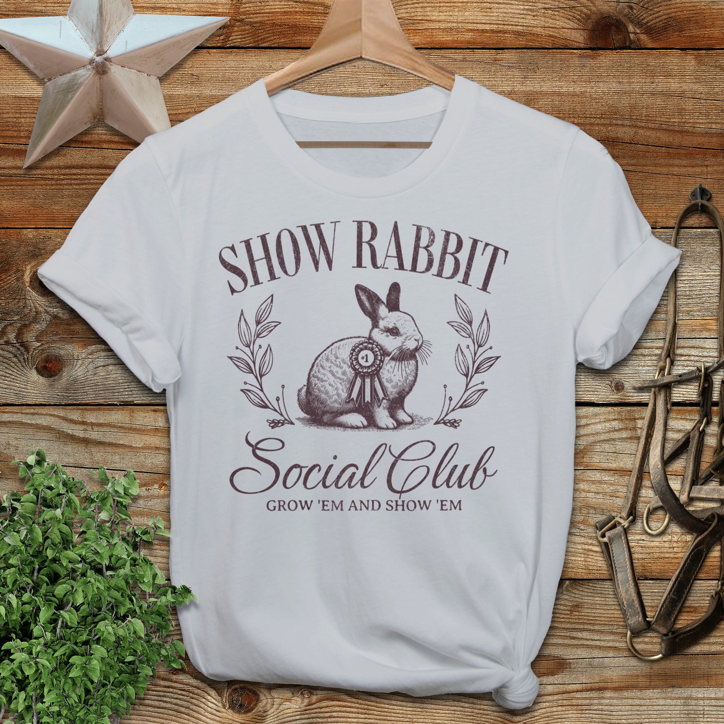 Show Rabbit Social T-shirt