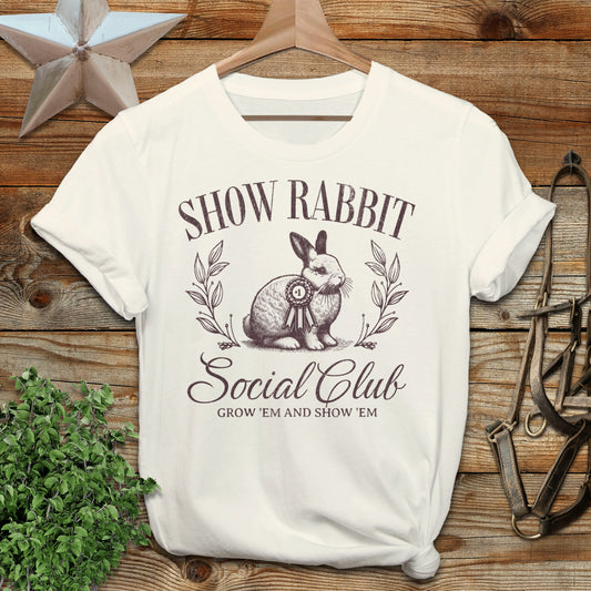 Show Rabbit Social T-shirt