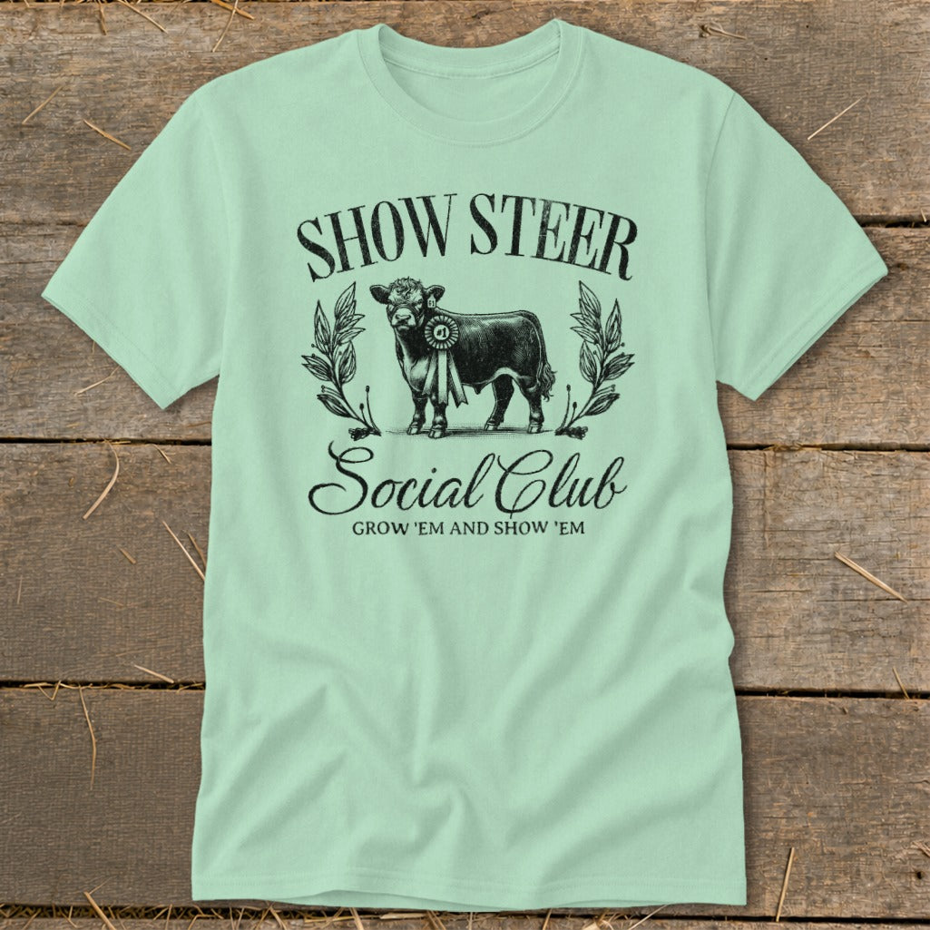 Show Steer Social Classic Tee