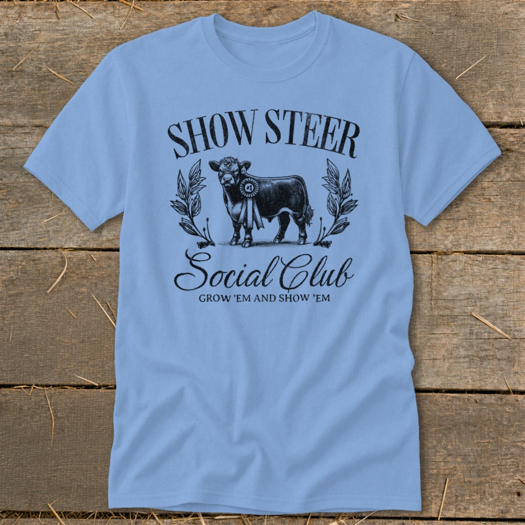 Show Steer Social Classic Tee
