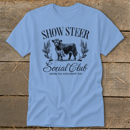Show Steer Social Classic Tee