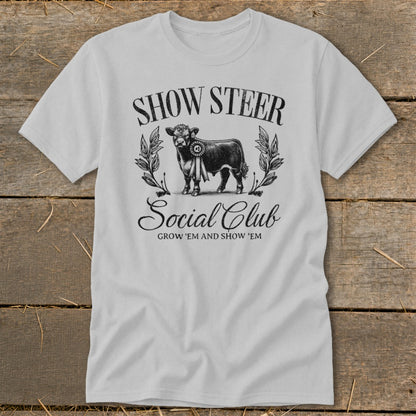 Show Steer Social Classic Tee
