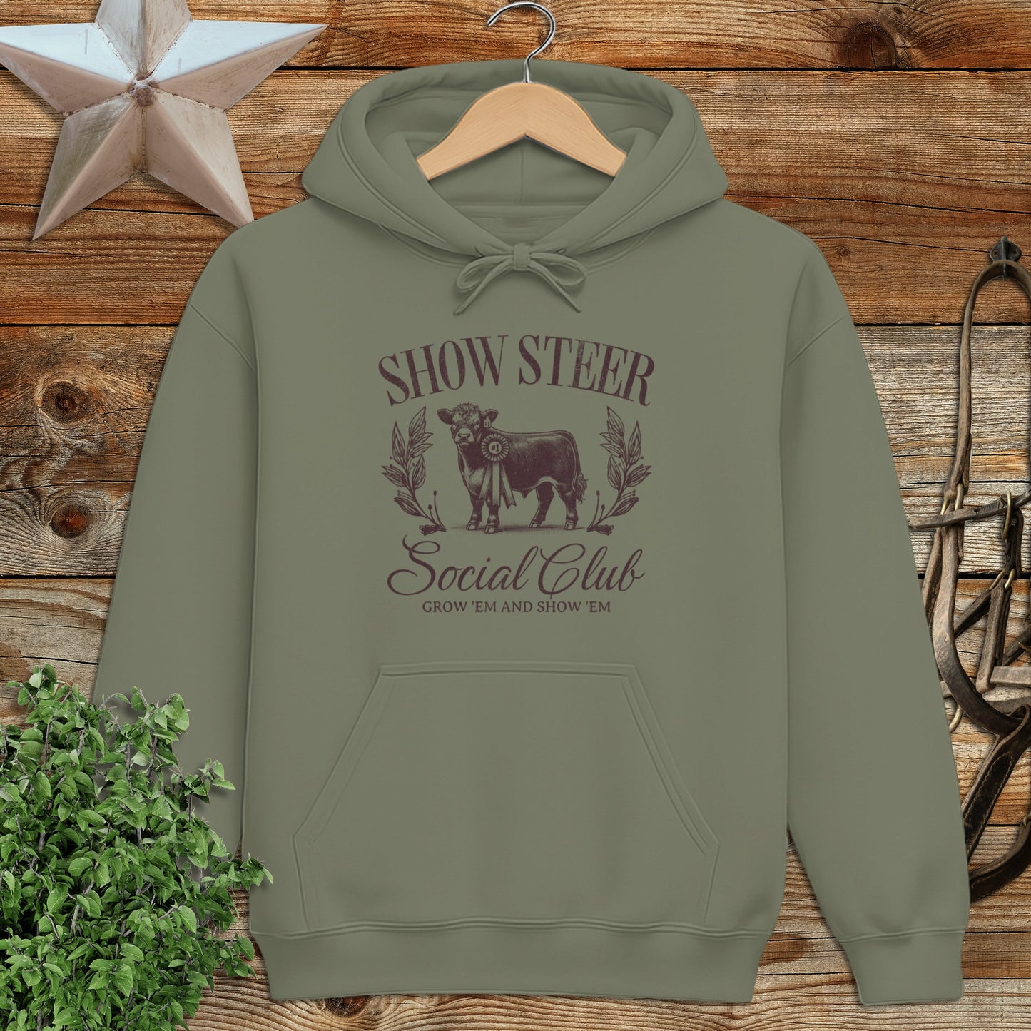 Show Steer Social Hoodie