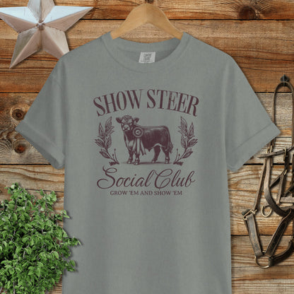 Show Steer Social Signature Tee