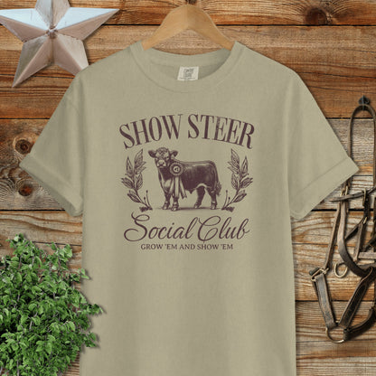 Show Steer Social Signature Tee