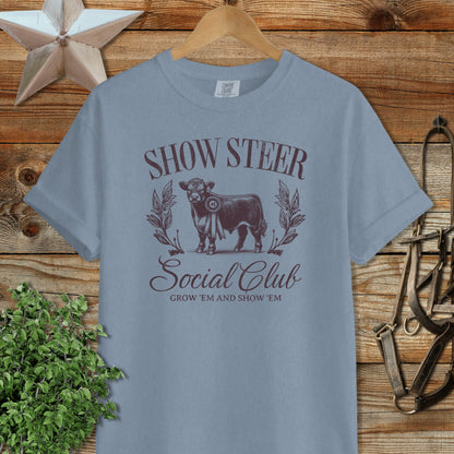 Show Steer Social Signature Tee