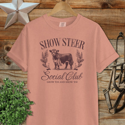 Show Steer Social Signature Tee