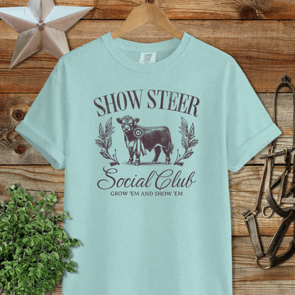 Show Steer Social Signature Tee
