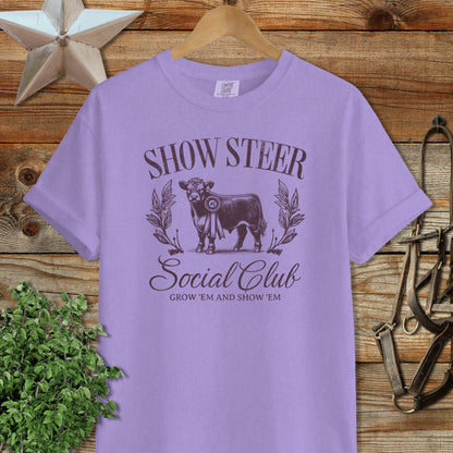 Show Steer Social Signature Tee