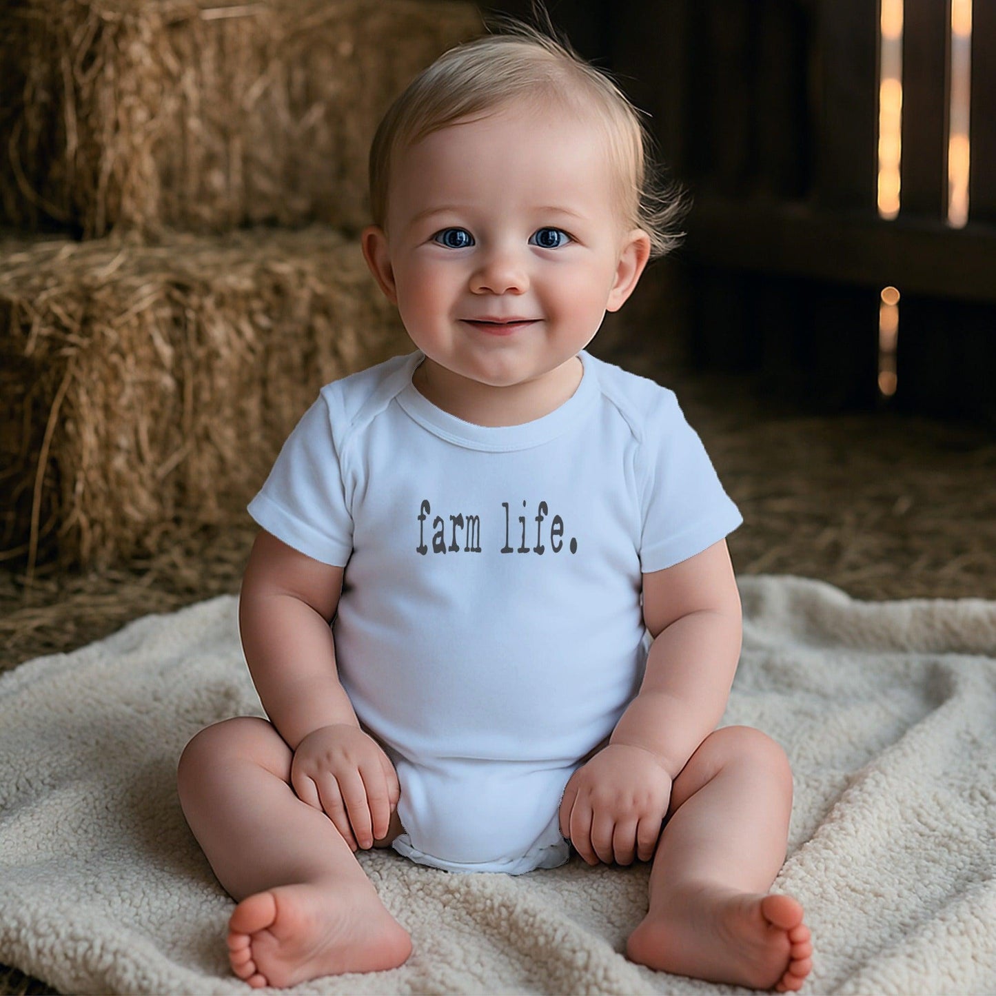 Simple Farm Life Bodysuit (Baby)