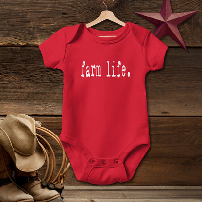 Simple Farm Life Bodysuit (Baby)