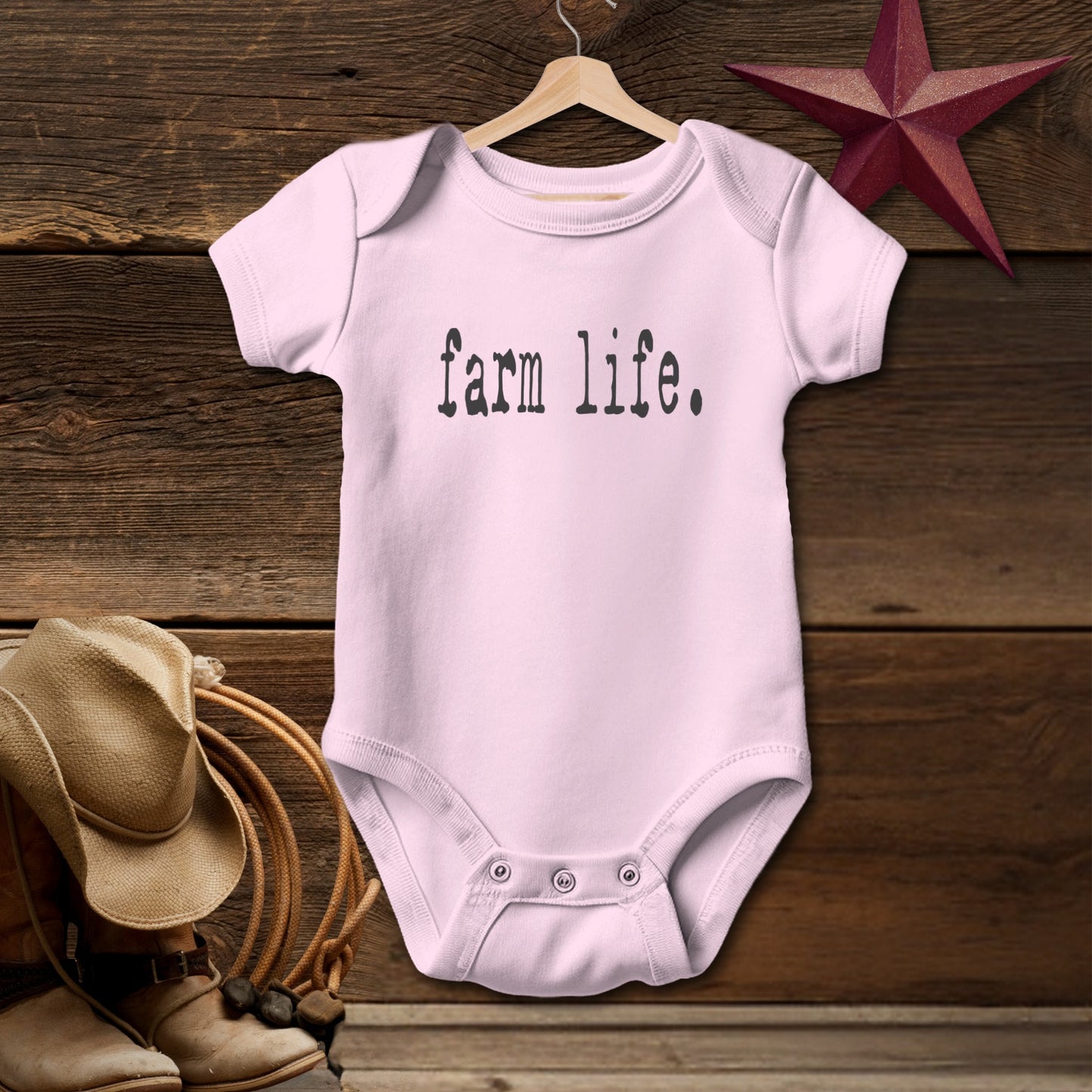 Simple Farm Life Bodysuit (Baby)